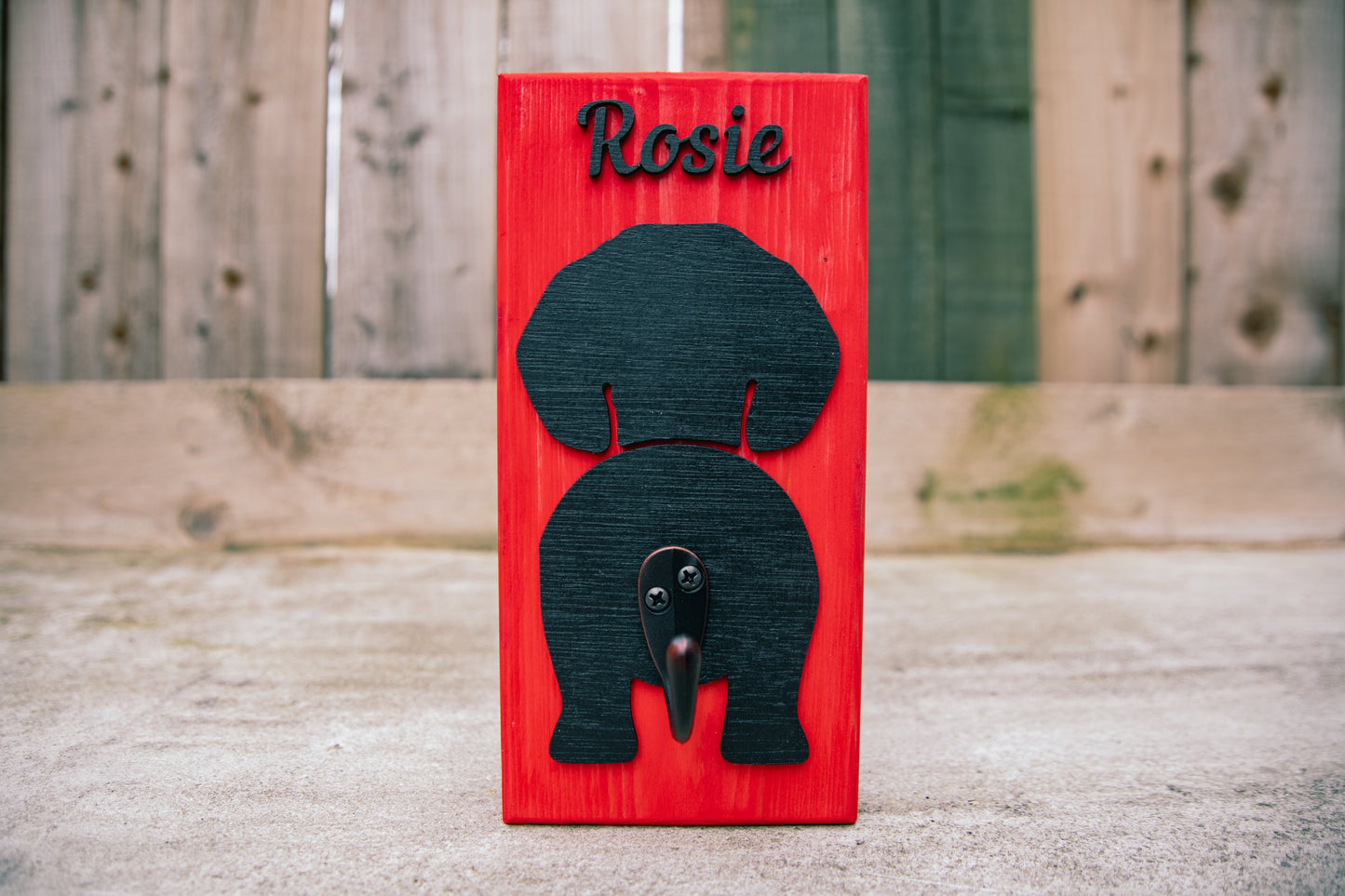 Joeys Personalized Dog Lead Hanger
